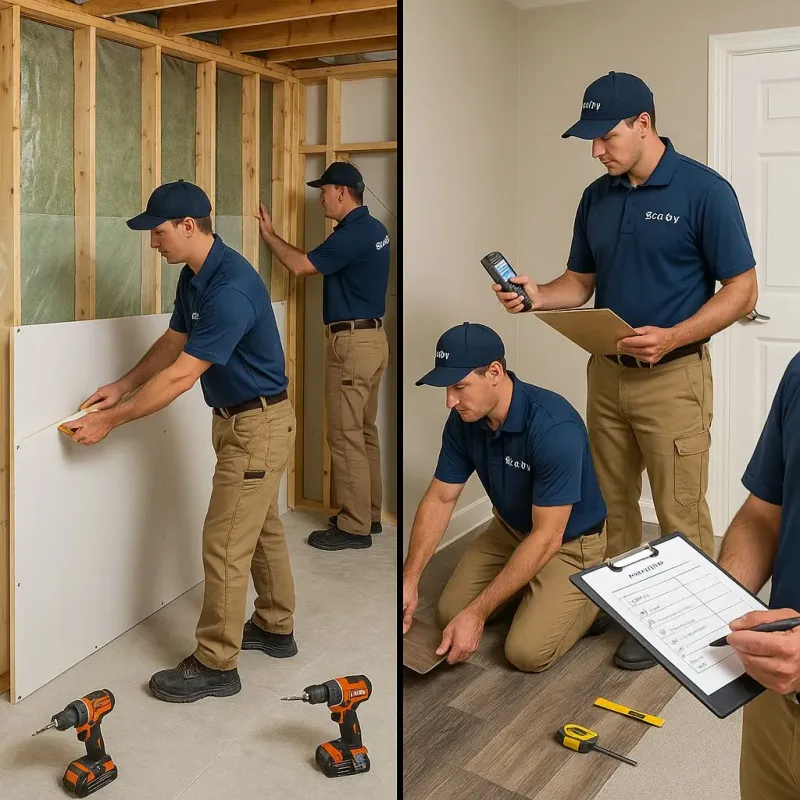 Repairs and Reconstruction process in Cove Creek, NC